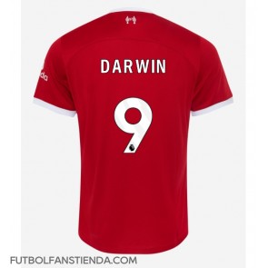 Liverpool Darwin Nunez #9 Primera Equipación 2023-24 Manga Corta